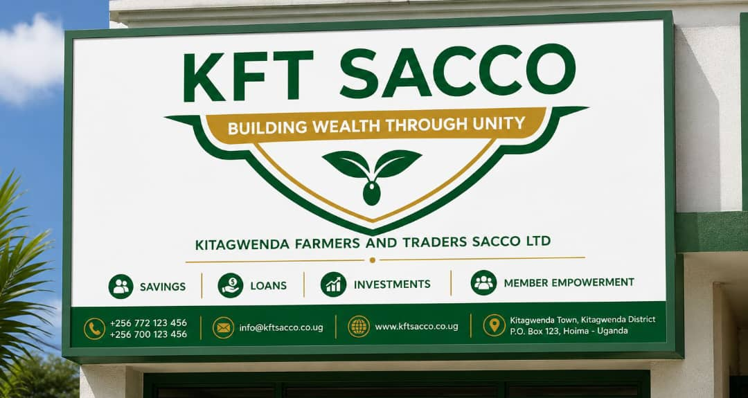 KFT SACCO branded office signage